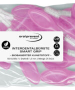 Interdentalbürsten Smart Grip x-gross, lila, aus biobasiertem Griffmaterial