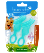 Brush Baby Silikon Kauzahnbürste Doppelpackung